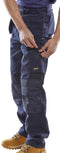 Click Premium Cargo Trousers with Duratex Knee Pads BLUE {All Sizes} - UK BUSINESS SUPPLIES