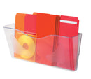 Deflecto Literature Wall Pocket A4 Landscape Clear - CP074YTCRY - UK BUSINESS SUPPLIES