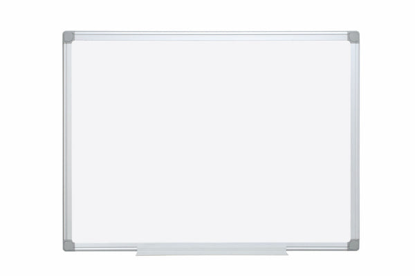 Bi-Office Earth-It Magnetic Enamel Whiteboard Aluminium Frame 1800x1200mm - CR1220790 - UK BUSINESS SUPPLIES