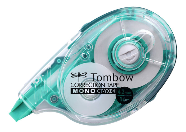 Tombow MONO YXE4 Refillable Correction Tape Roller 4.2mmx16m White - CT-YXE4 - UK BUSINESS SUPPLIES