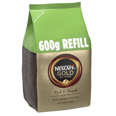 Nescafe Gold Blend 600g Refill (Makes approx 333 cups) - UK BUSINESS SUPPLIES