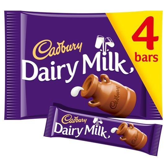 Cadbury Dairy Milk Pack 4's - UK BUSINESS SUPPLIES