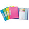 Pentel Recycology A4 Vivid Display Book 30 Pocket Assorted Colours (Pack 5) - DCF343/MIX - UK BUSINESS SUPPLIES