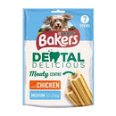 Bakers Dental Delicious Chicken 6 x 200g Dog Treats 7 Sticks - UK BUSINESS SUPPLIES