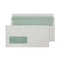Purely Enviro DL White Window Self Seal Envelopes 500's - UK BUSINESS SUPPLIES