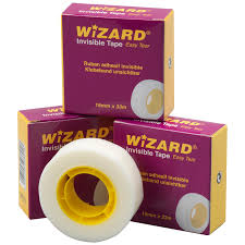 Wizard Invisible Tape 19mmx33m - UK BUSINESS SUPPLIES