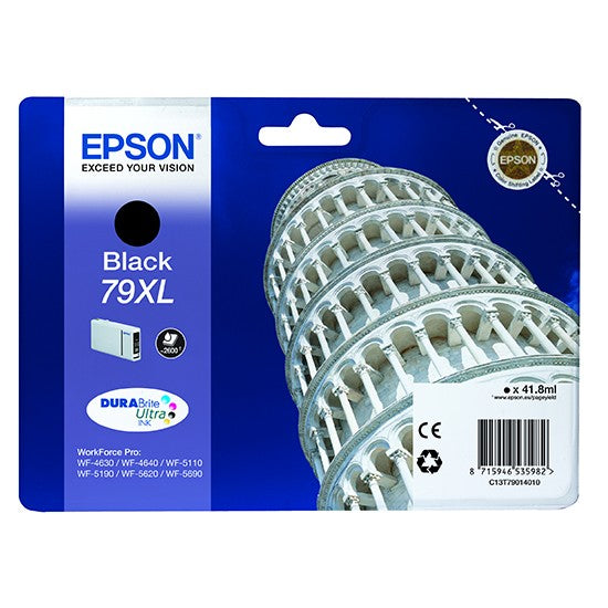 Epson 79XL Black DURABrite Ultra Ink Cartridge (41.8 ml) Single Pack - UK BUSINESS SUPPLIES