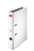 Esselte Essentials Lever Arch File Polypropylene A4 50mm Spine Width White (Pack 25) 81190 - UK BUSINESS SUPPLIES