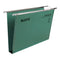 Leitz Ultimate Clenched Bar Foolscap Suspension File Card 30mm Green (Pack 50) 17450055 - UK BUSINESS SUPPLIES