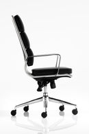 Savoy Executive High Back Chair Black Soft Bonded Leather EX000067 - UK BUSINESS SUPPLIES