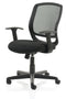 Mave Chair Black Mesh With Arms EX000193 - UK BUSINESS SUPPLIES