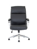 Tunis Executive Chair Soft Bonded Leather Black EX000210 - UK BUSINESS SUPPLIES