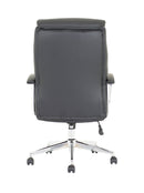 Tunis Executive Chair Soft Bonded Leather Black EX000210 - UK BUSINESS SUPPLIES