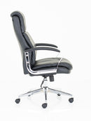 Tunis Executive Chair Soft Bonded Leather Black EX000210 - UK BUSINESS SUPPLIES