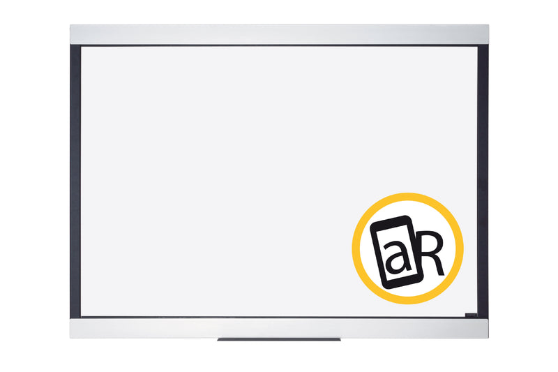 Bi-Office Expression Premium Magnetic Ceramic Whiteboard Aluminium Frame 900x600mm - EXP030301 - UK BUSINESS SUPPLIES