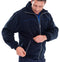 Endeavour Zipped Fleece NAVY {All Sizes} - UK BUSINESS SUPPLIES
