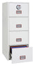 Phoenix Vertical Fire File 4 Drawer Filing Cabinet Electronic Lock White FS2254E - UK BUSINESS SUPPLIES