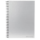 Pukka Pad A4 Wirebound Hard Cover Notebook Ruled 160 Pages Silver (Pack 5) - WRULA4 - UK BUSINESS SUPPLIES