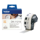 Brother Black On White Round 12mm Labels 1200 Labels - DK11219 - UK BUSINESS SUPPLIES