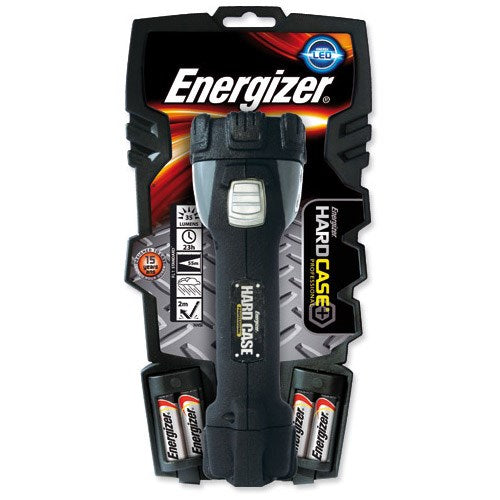Energizer Hardcase Professional Torch LED 4 x AA Batteries - E300640500 - UK BUSINESS SUPPLIES