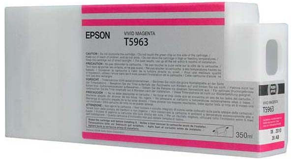 Epson T5963 Vivid Magenta Ink Cartridge 350ml - C13T596300 - UK BUSINESS SUPPLIES