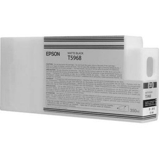 Epson T5968 Matte Black Ink Cartridge 350ml - C13T596800 - UK BUSINESS SUPPLIES