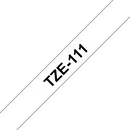 Brother Black On Clear Label Tape 6mm x 8m - TZE111 - UK BUSINESS SUPPLIES