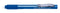 Pentel Clic Eraser Pen White with Transparent Blue Barrel (Pack 12) - ZE11T-C - UK BUSINESS SUPPLIES