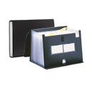 Pentel Expanding File Polypropylene A4 13 Pockets Black - DCD24A - UK BUSINESS SUPPLIES