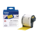 Brother Yellow Removable Paper 62mm x 30.5m - DK44605 - UK BUSINESS SUPPLIES