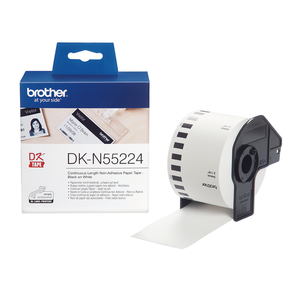 Brother Continuous Non Adhesive Paper Roll 54mm x 30m - DKN55224 - UK BUSINESS SUPPLIES