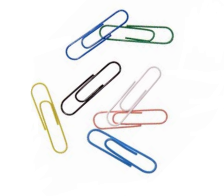 ValueX Paperclip Large Plain 33mm Assorted Colours (Pack 100) - 30601 - UK BUSINESS SUPPLIES