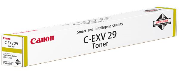 Canon EXV29Y Yellow Standard Capacity Toner Cartridge 27k pages - 2802B002 - UK BUSINESS SUPPLIES