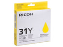 Ricoh GC31Y Yellow Standard Capacity Gel Ink Cartridge 1.56k pages for GXE3350N - 405691 - UK BUSINESS SUPPLIES