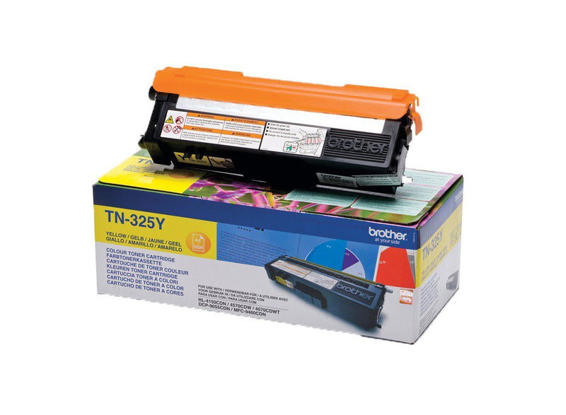Brother Yellow Toner Cartridge 3.5k pages - TN325Y - UK BUSINESS SUPPLIES