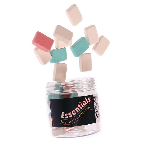ValueX Eraser Assorted Colours (Pack 25) - 37691 - UK BUSINESS SUPPLIES