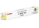 Canon EXV34Y Yellow Standard Capacity Toner Cartridge 19k pages - 3785B002 - UK BUSINESS SUPPLIES