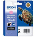 Epson T1576 Turtle Vivid Light Standard Capacity Magenta Ink Cartridge 26ml - C13T15764010 - UK BUSINESS SUPPLIES