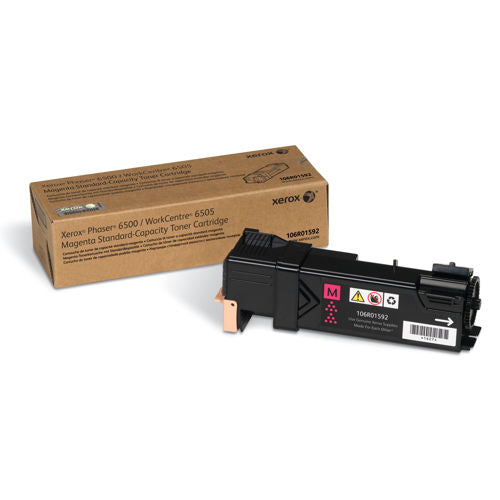 Xerox Magenta Standard Capacity Toner Cartridge 1k pages for 6500 6505 - 106R01592 - UK BUSINESS SUPPLIES