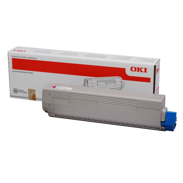 OKI Magenta Toner Cartridge 10K pages - 44844506 - UK BUSINESS SUPPLIES