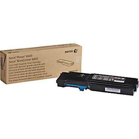 Xerox Cyan High Capacity Toner Cartridge 6k pages for 6600 WC6605 - 106R02229 - UK BUSINESS SUPPLIES