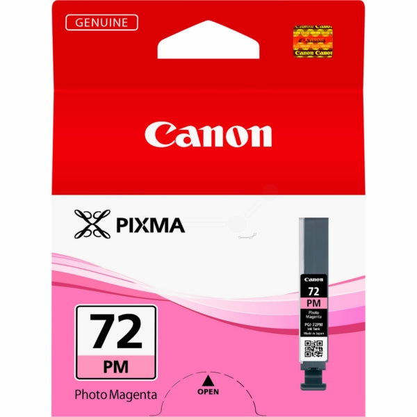 Canon PGI72PM Photo Magenta Standard Capacity Ink Cartridge Ink 14ml - 6408B001 - UK BUSINESS SUPPLIES
