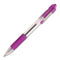 Zebra Z-Grip Retractable Ballpoint Pen 1.0mm Tip Violet (Pack 12) - 22280 - UK BUSINESS SUPPLIES