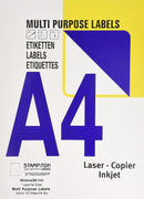ValueX Multipurpose Label 199.6x289.1mm 1 Per A4 Sheet White (Pack 100) - 15124SM - UK BUSINESS SUPPLIES