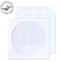 ValueX CD/DVD Envelope 125x125mm Window White (Pack 50) - 4210TUC/50 - UK BUSINESS SUPPLIES