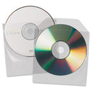 ValueX CD/DVD Pocket Polyprpylene Non-Adhesive Clear (Pack 25) - 10291 - UK BUSINESS SUPPLIES