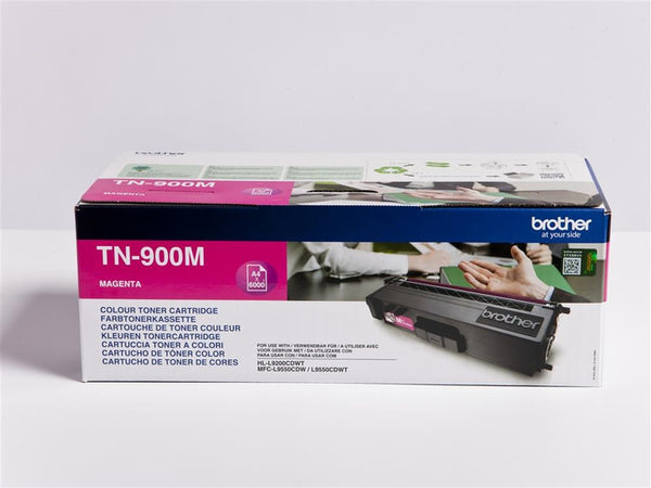 Brother Magenta Toner Cartridge 6k pages - TN900M - UK BUSINESS SUPPLIES