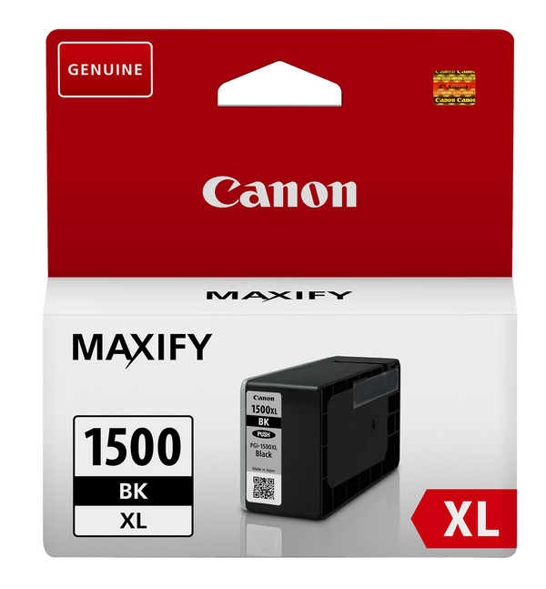 Canon PGI1500XLBK Black High Yield Ink Cartridge 35ml - 9182B001 - UK BUSINESS SUPPLIES
