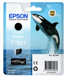 Epson T7601 Killer Whale Photo Black Standard Capacity Ink Cartridge 26ml - C13T76014010 - UK BUSINESS SUPPLIES