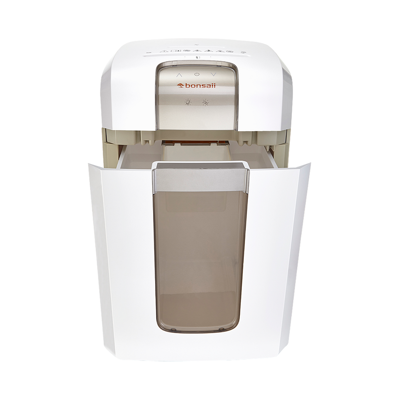 Bonsaii 5S30 Micro Cut Shredder 30 Litre 5 Sheet White - 50032 - UK BUSINESS SUPPLIES